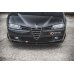 Накладка сплиттер на передний бампер на Alfa Romeo 156